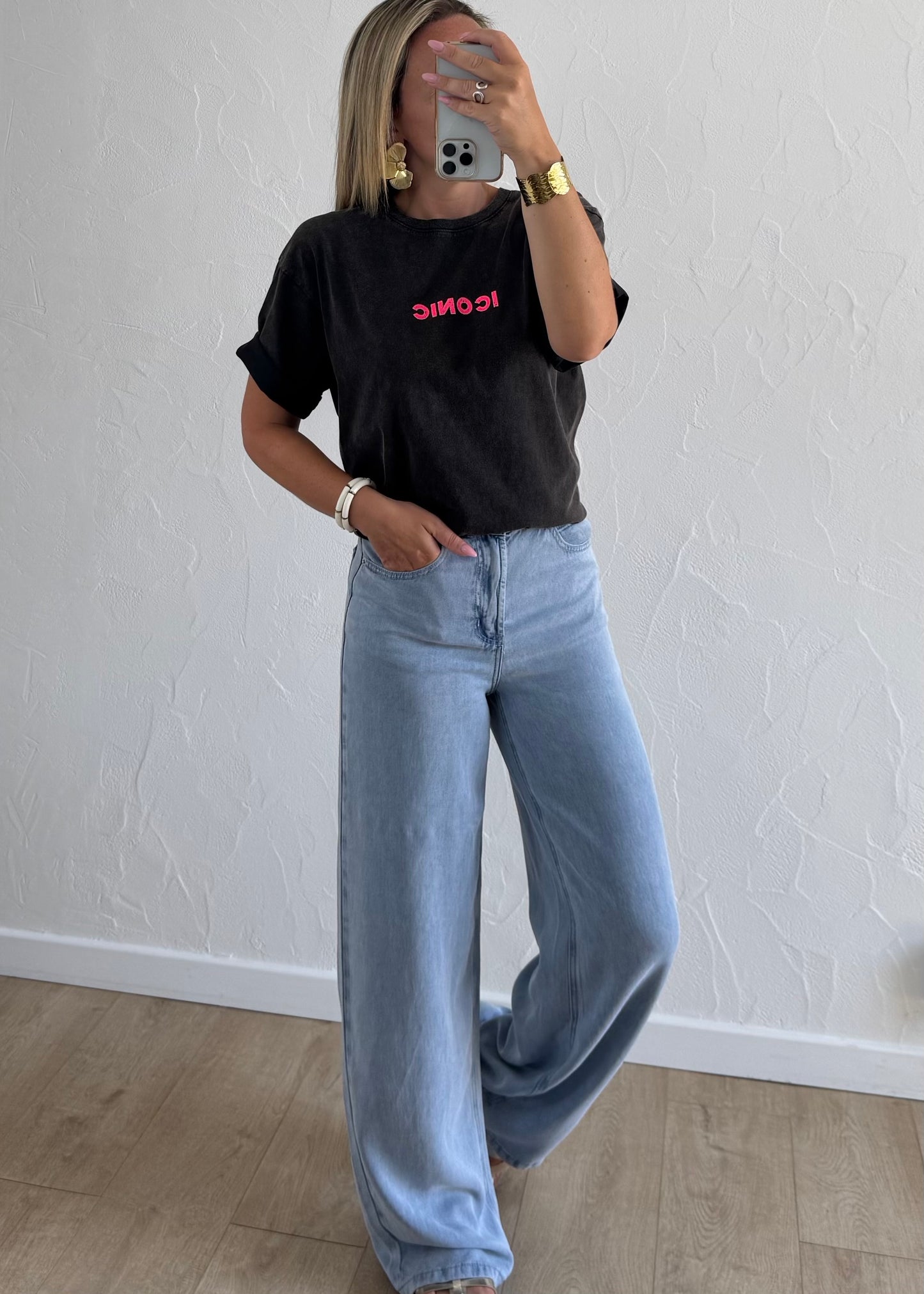 Tee-shirt « ICONIC » Gris