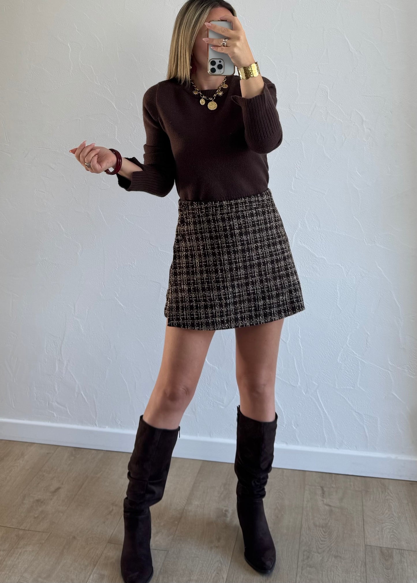 Pull KAÏS Marron
