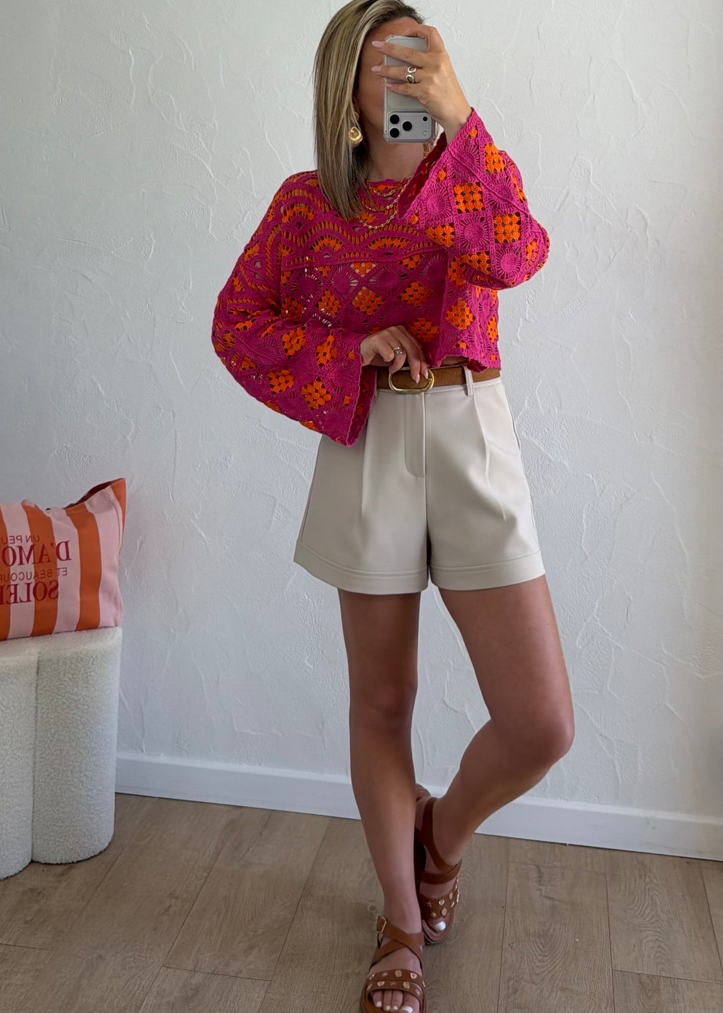 Short FLAVIE Beige