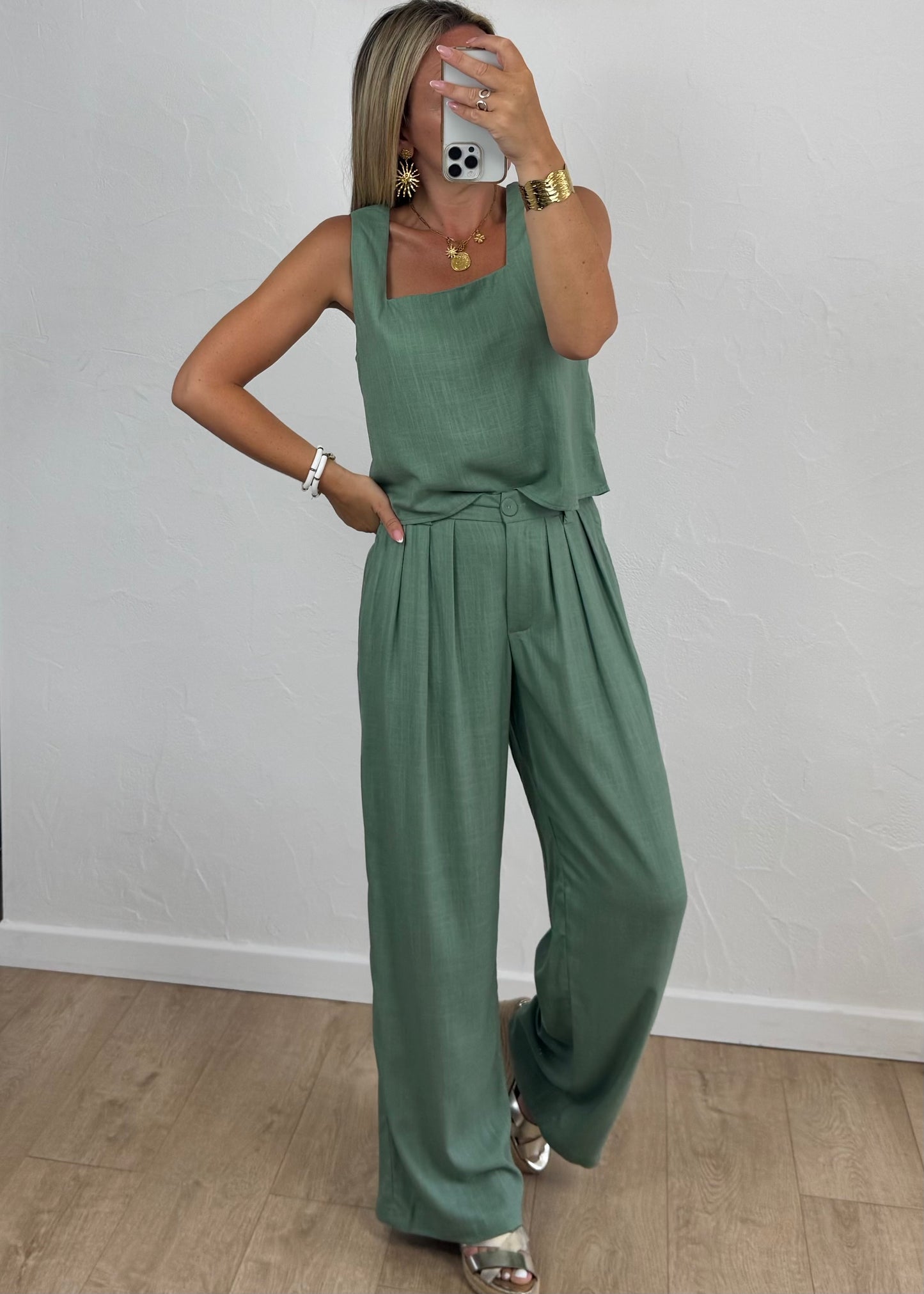 Haut Céline Vert