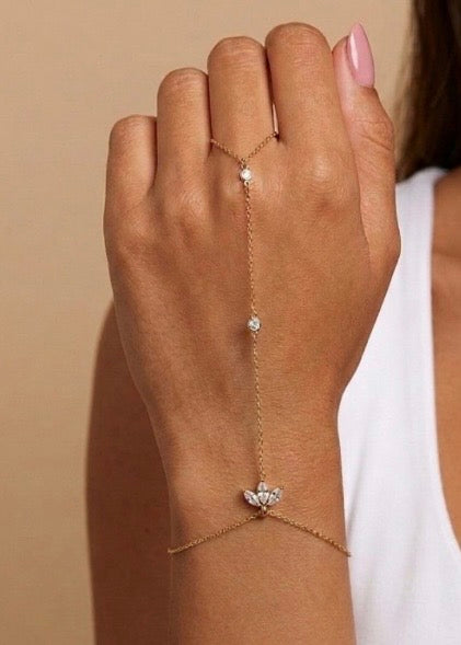 Bracelet Chaîne de main