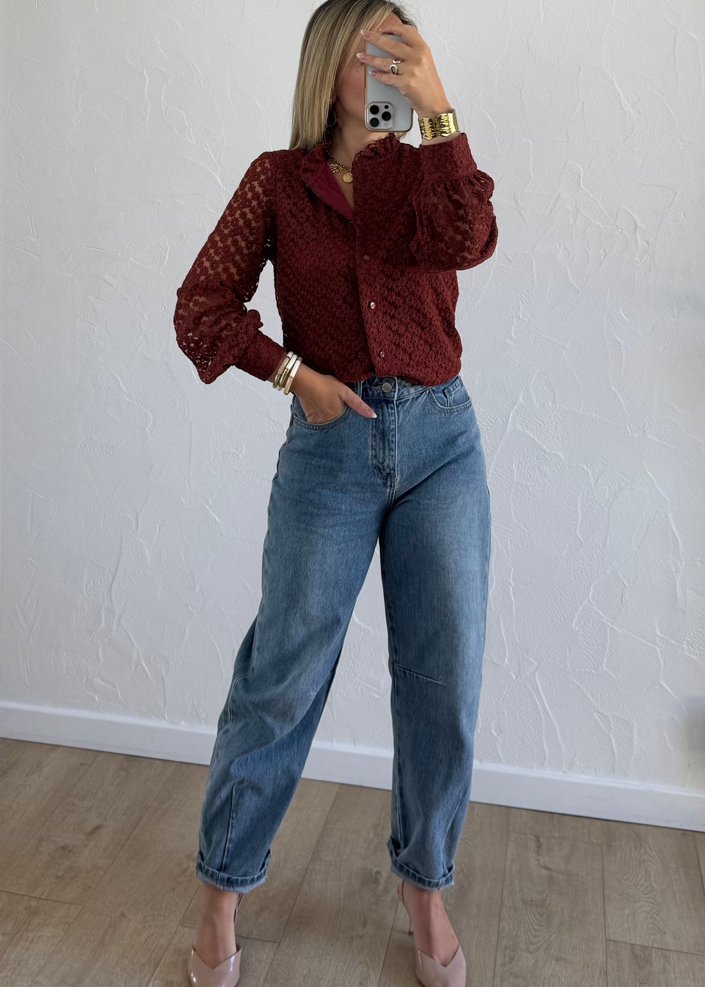 Chemisier FLARI Bordeaux