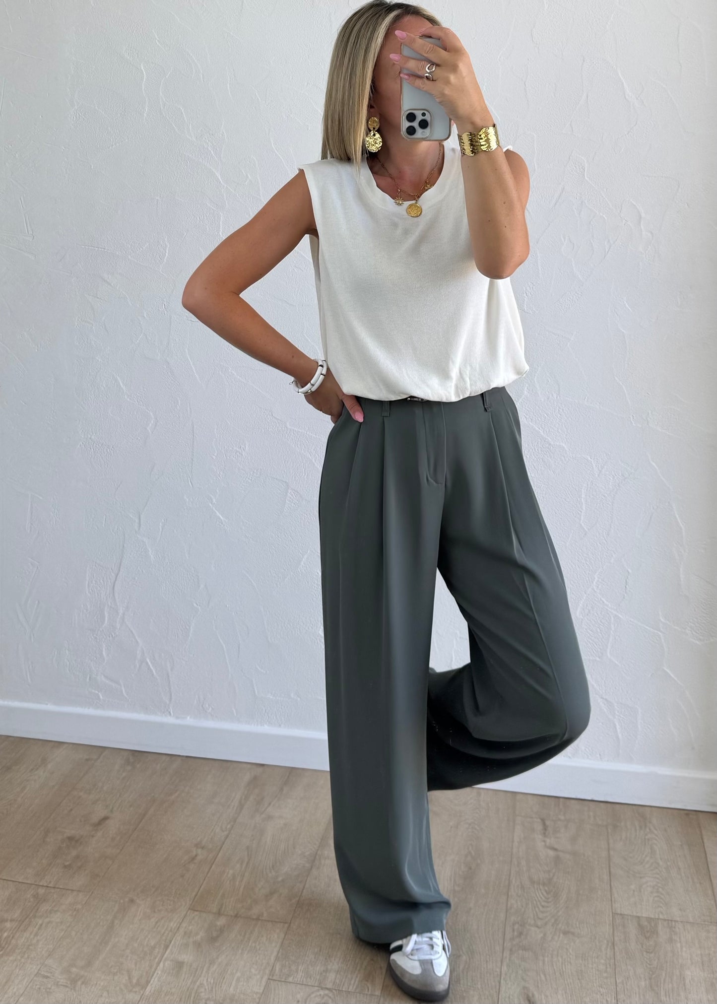 Pantalon JADE Vert d’eau