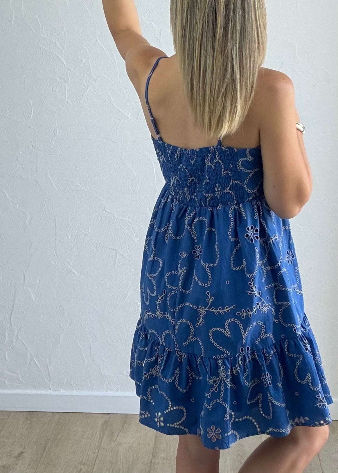 Robe POLKA Bleu