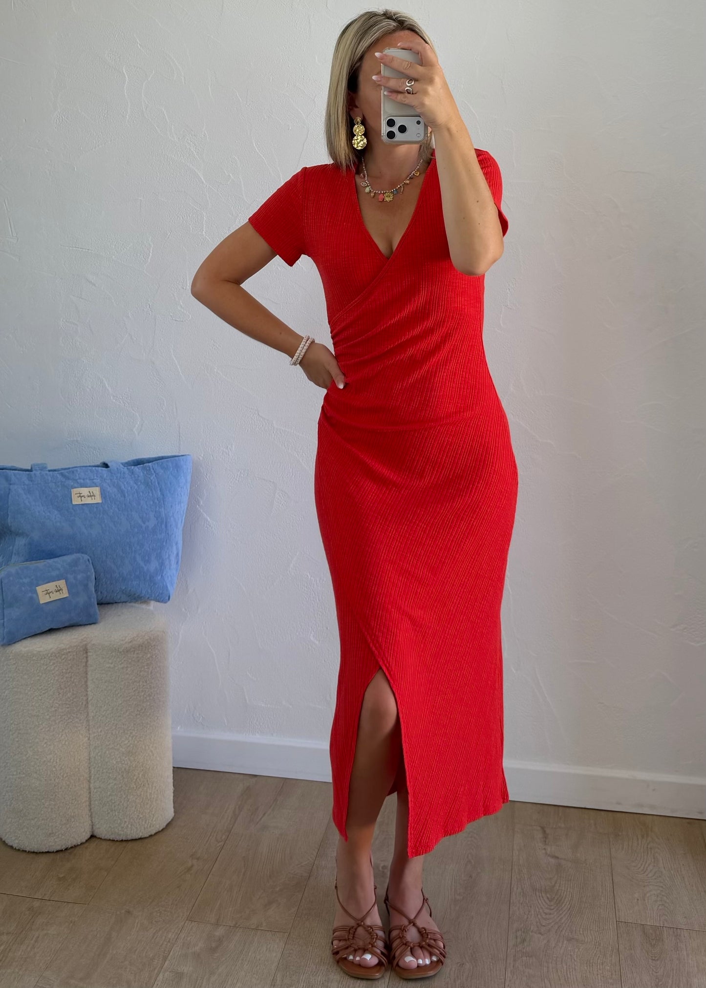 Robe LORIE Rouge