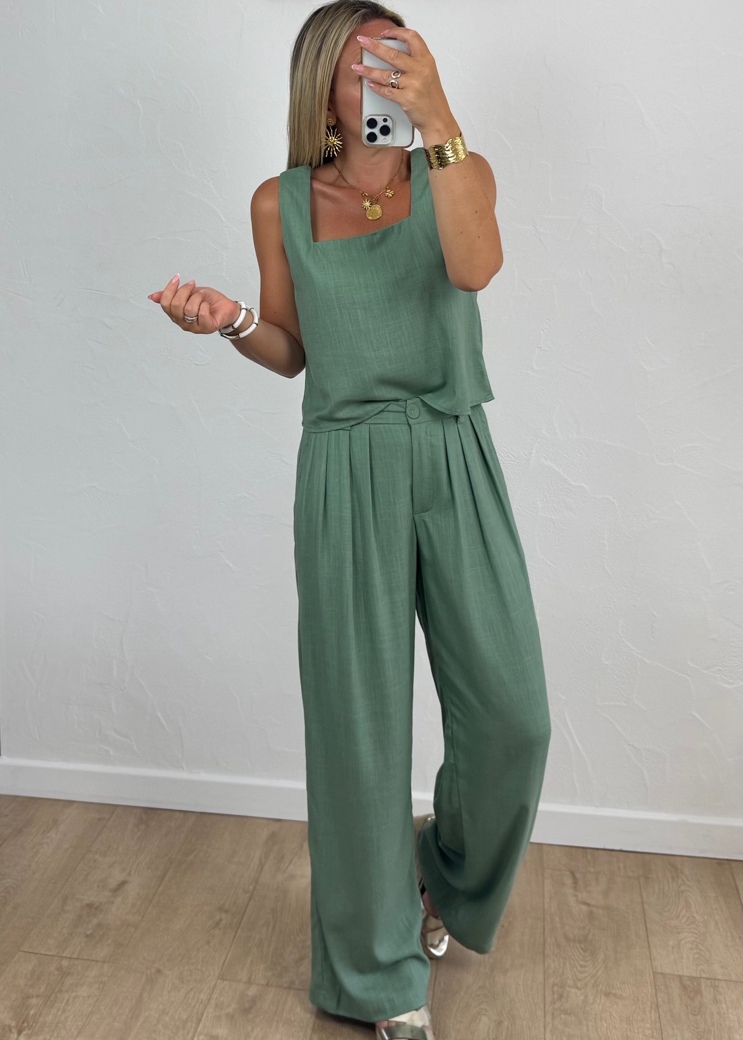 Haut Céline Vert