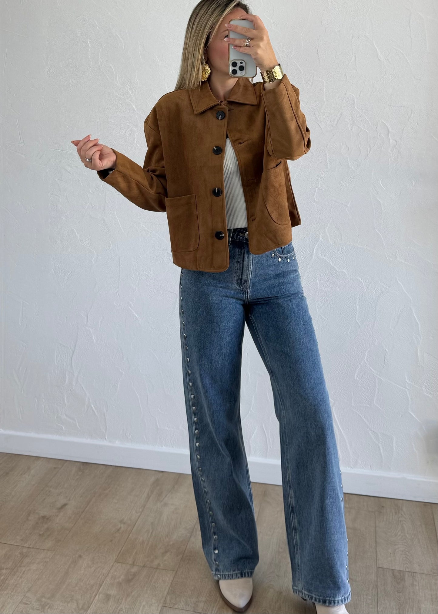 Veste TINA Camel