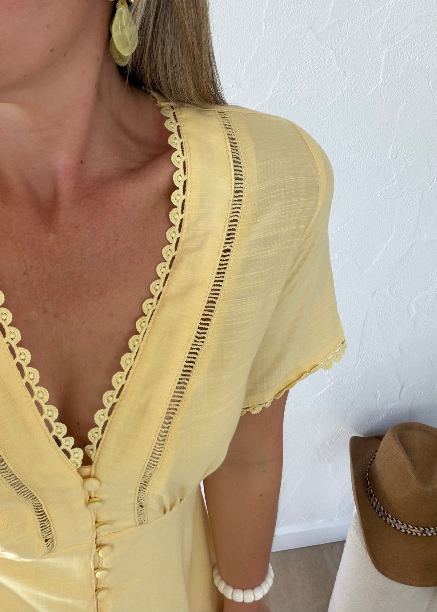 Robe IRINA Jaune