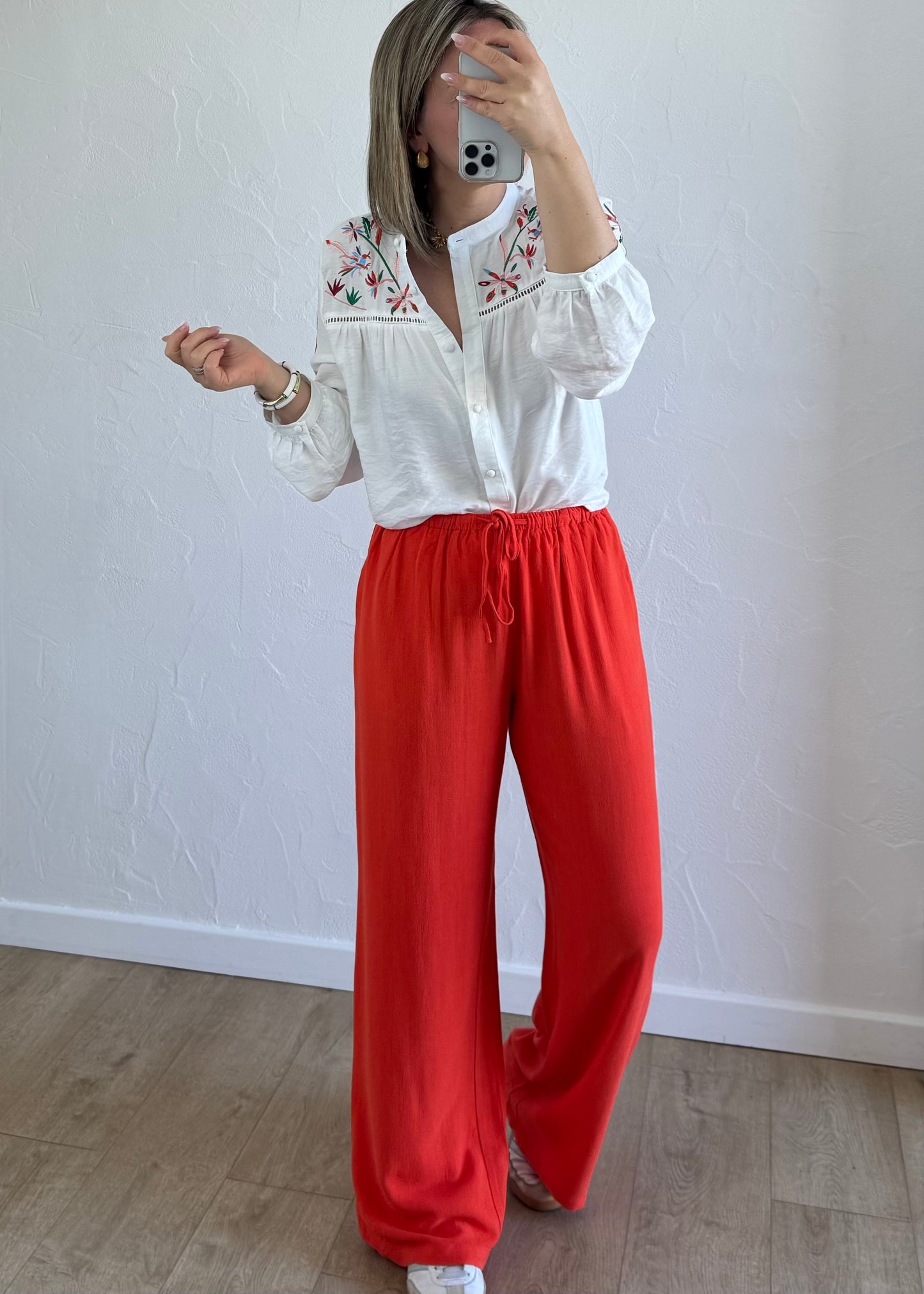 Pantalon Marion Corail