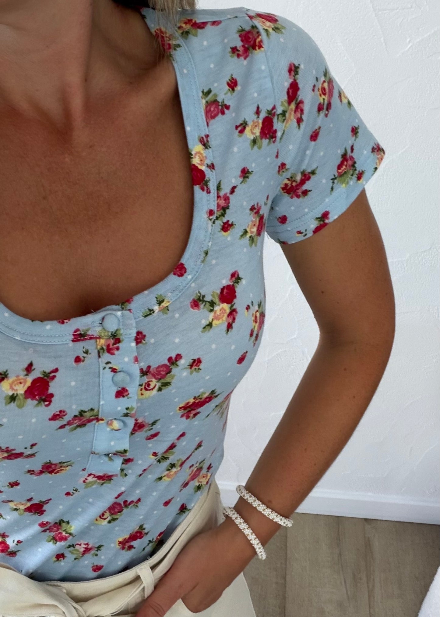 Top MAISSA Bleu