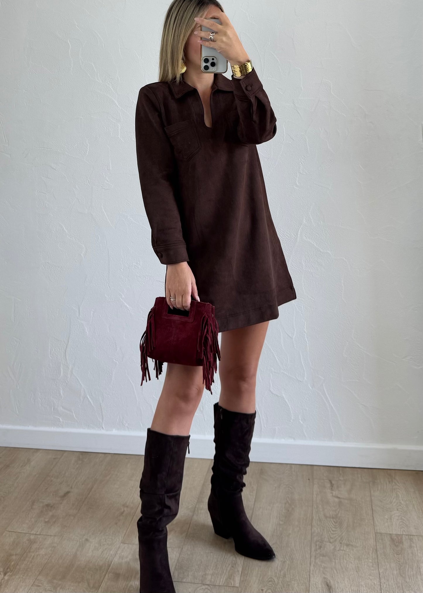 Robe KIARA Marron