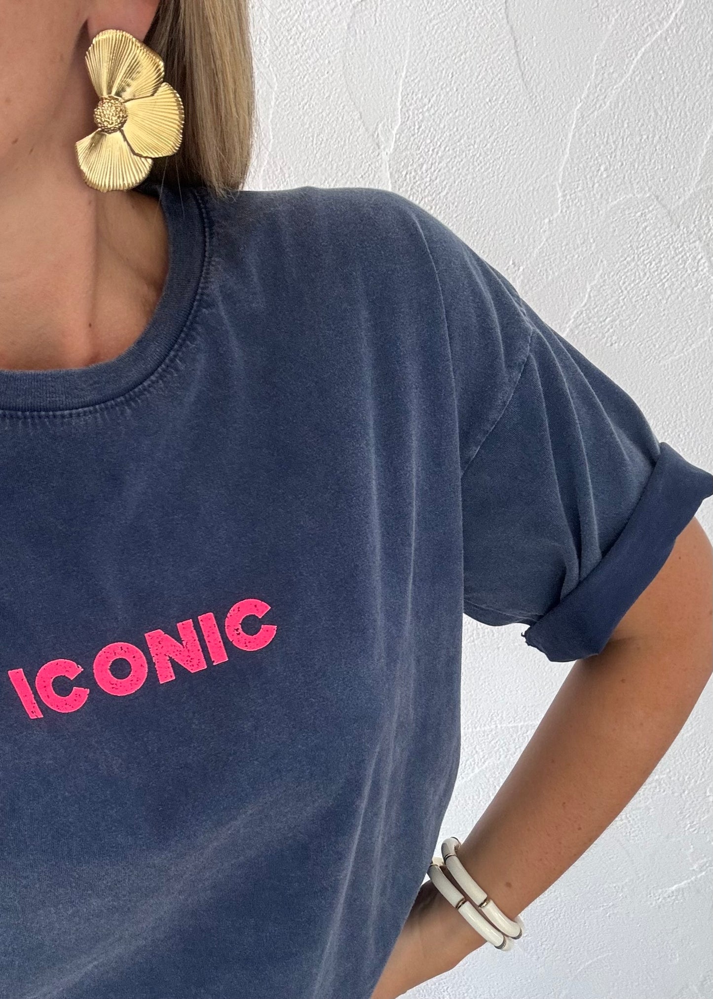 Tee-shirt « ICONIC » Bleu