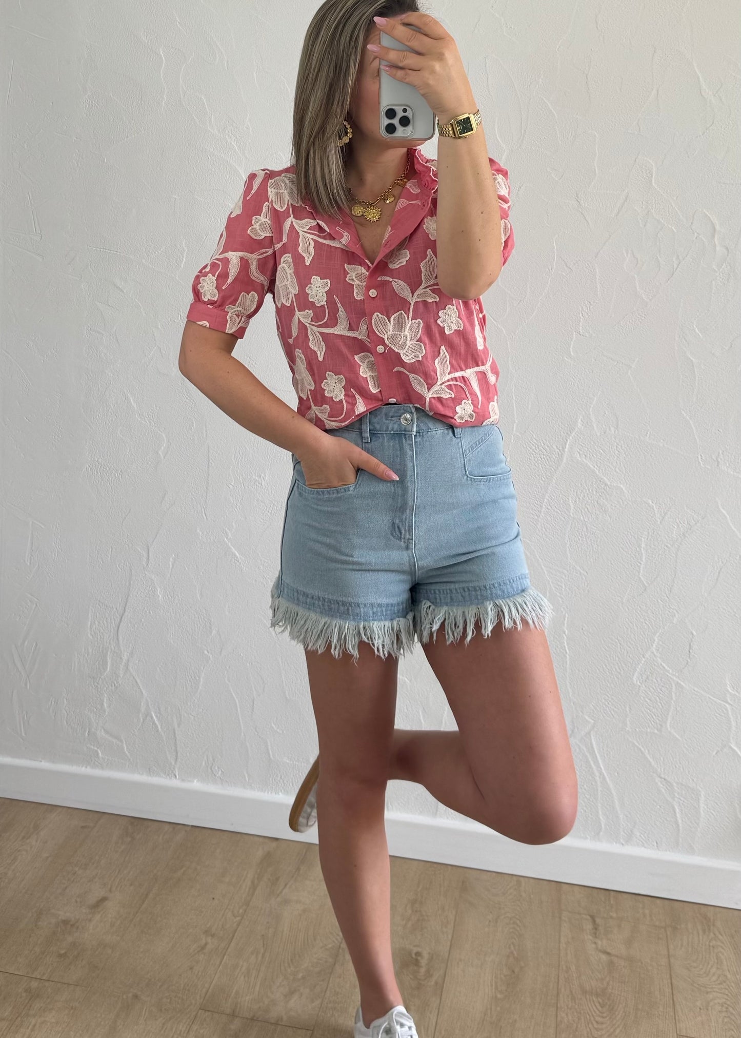Chemisier Julia Rose