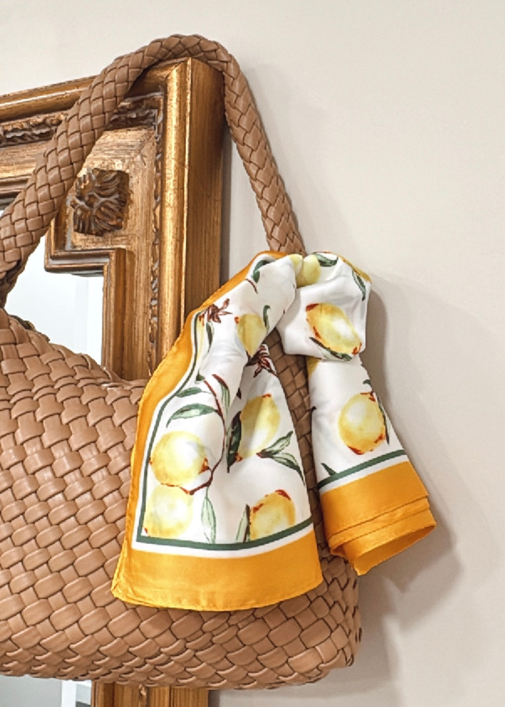 Foulard citron đ