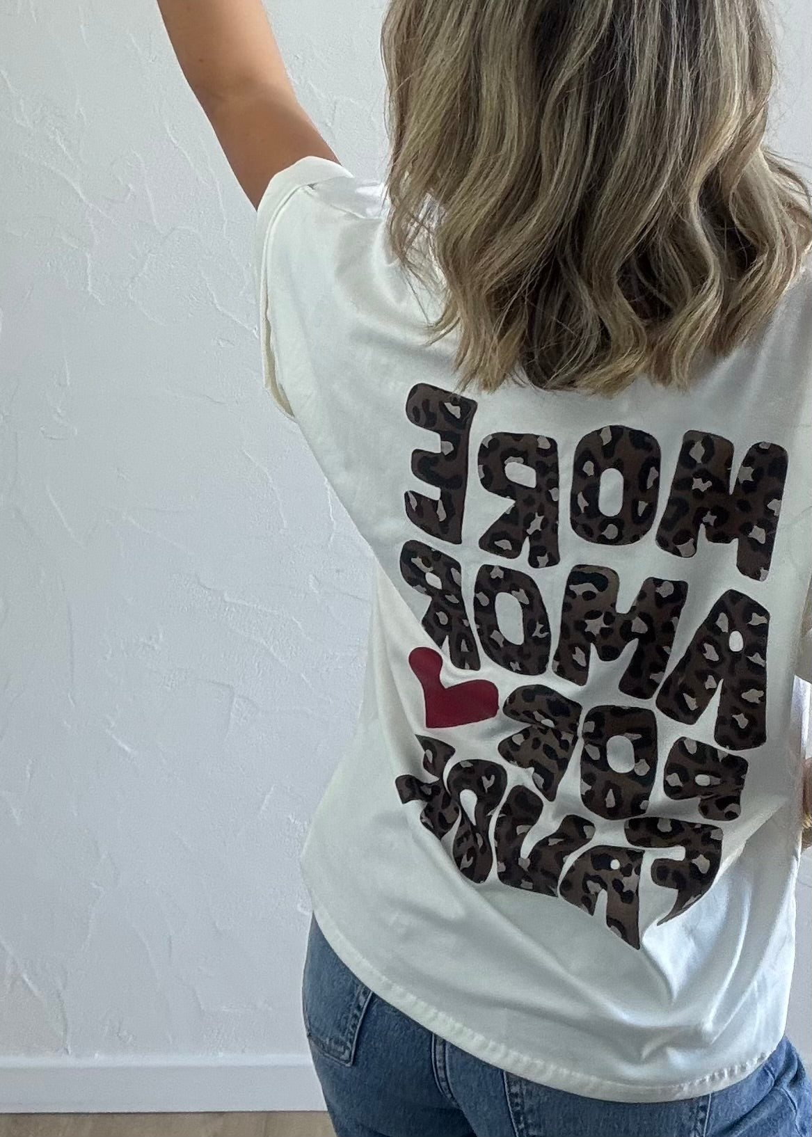Tee-shirt « MORE AMOR POR FAVOR »