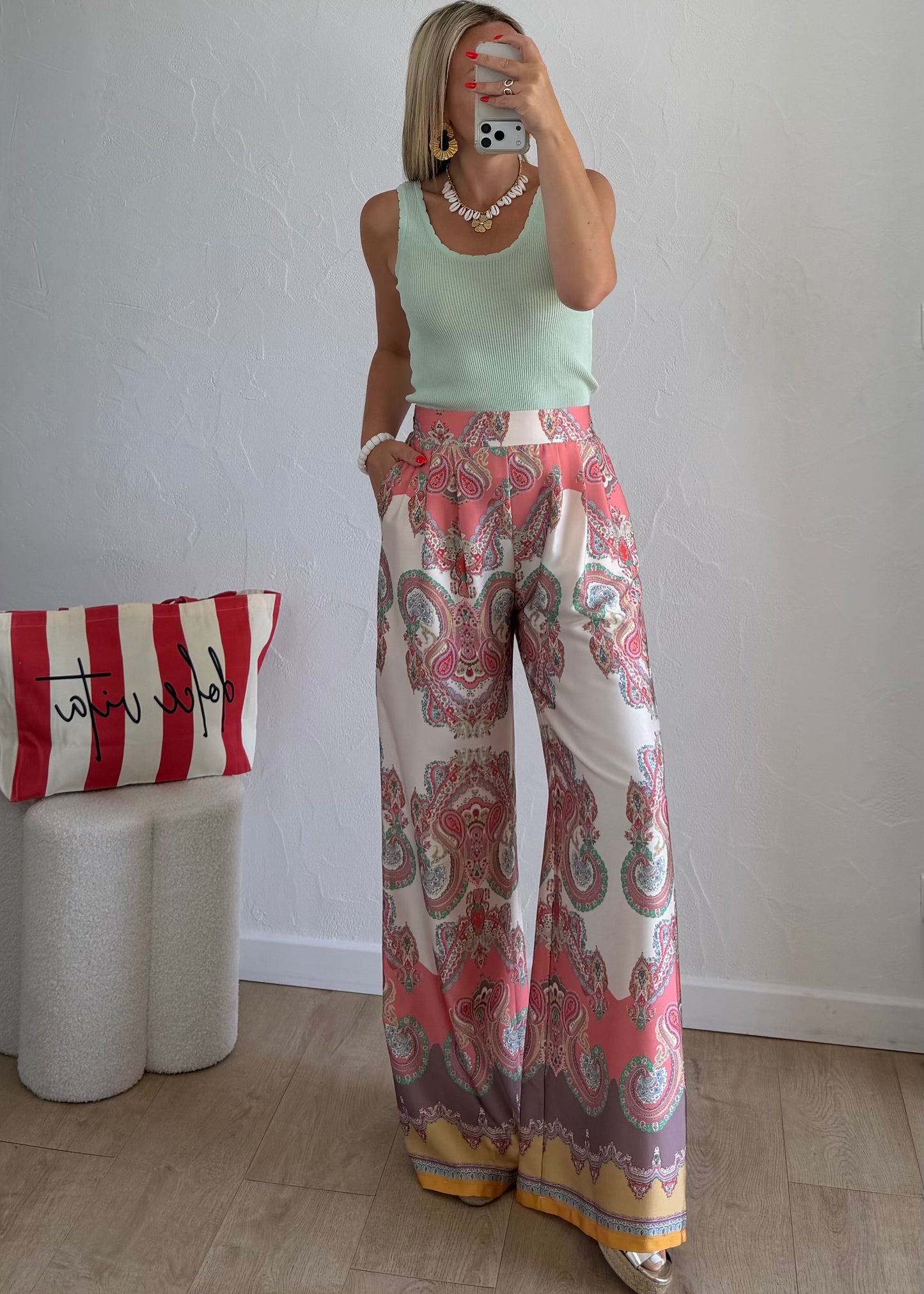 Pantalon LYANA Rose