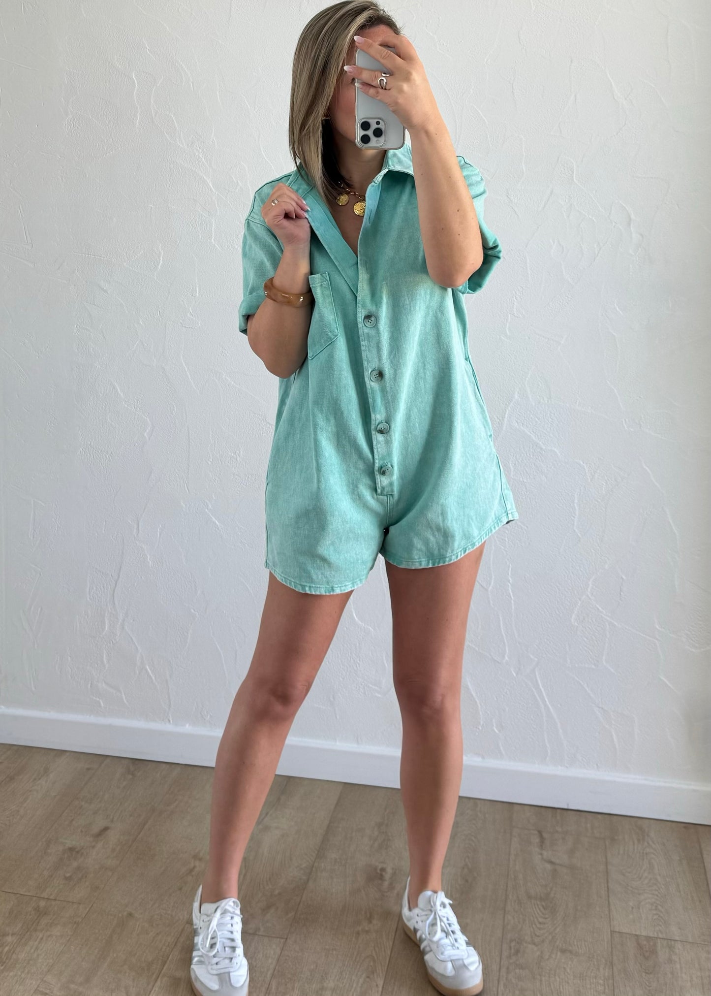 Combi-short Lana Turquoise