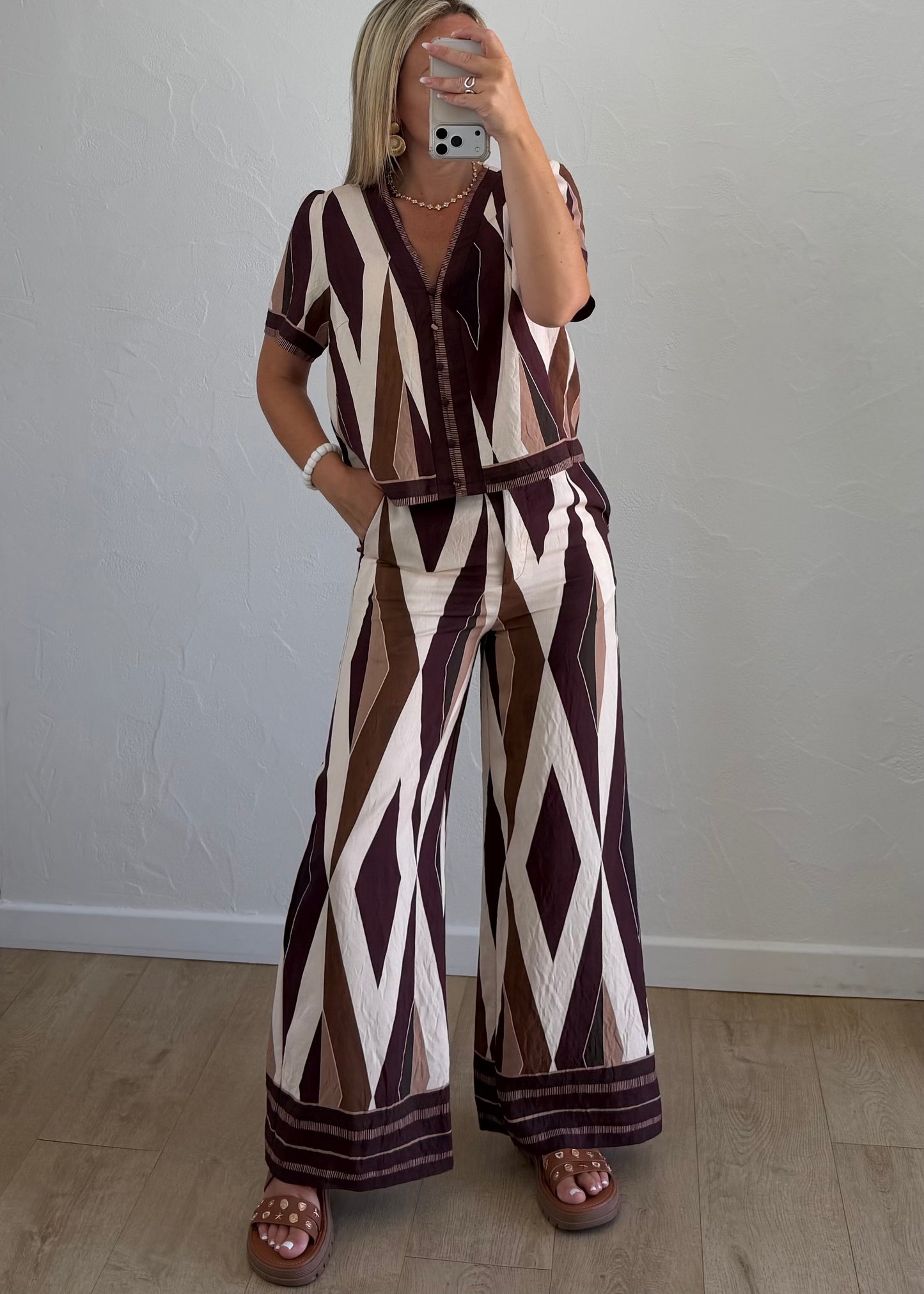Pantalon MAHAUT Bordeaux