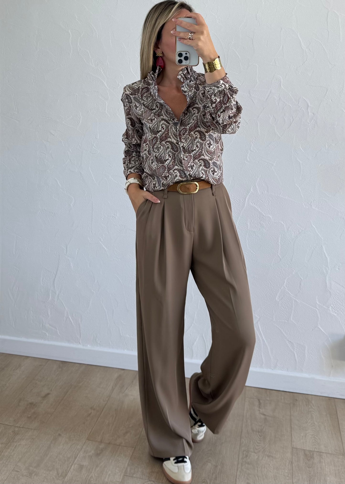 Chemisier LILO Beige