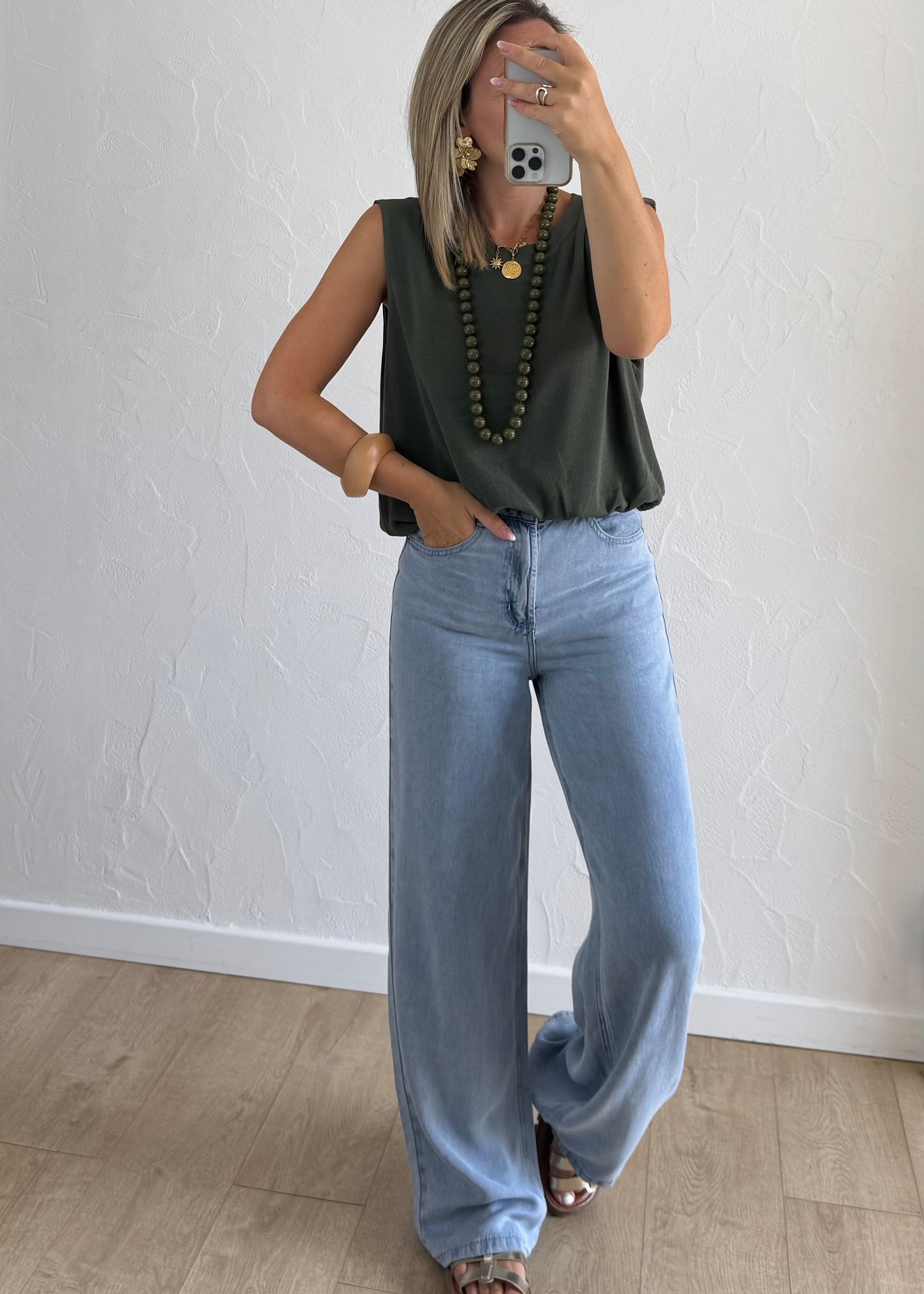 Haut LAURA Kaki