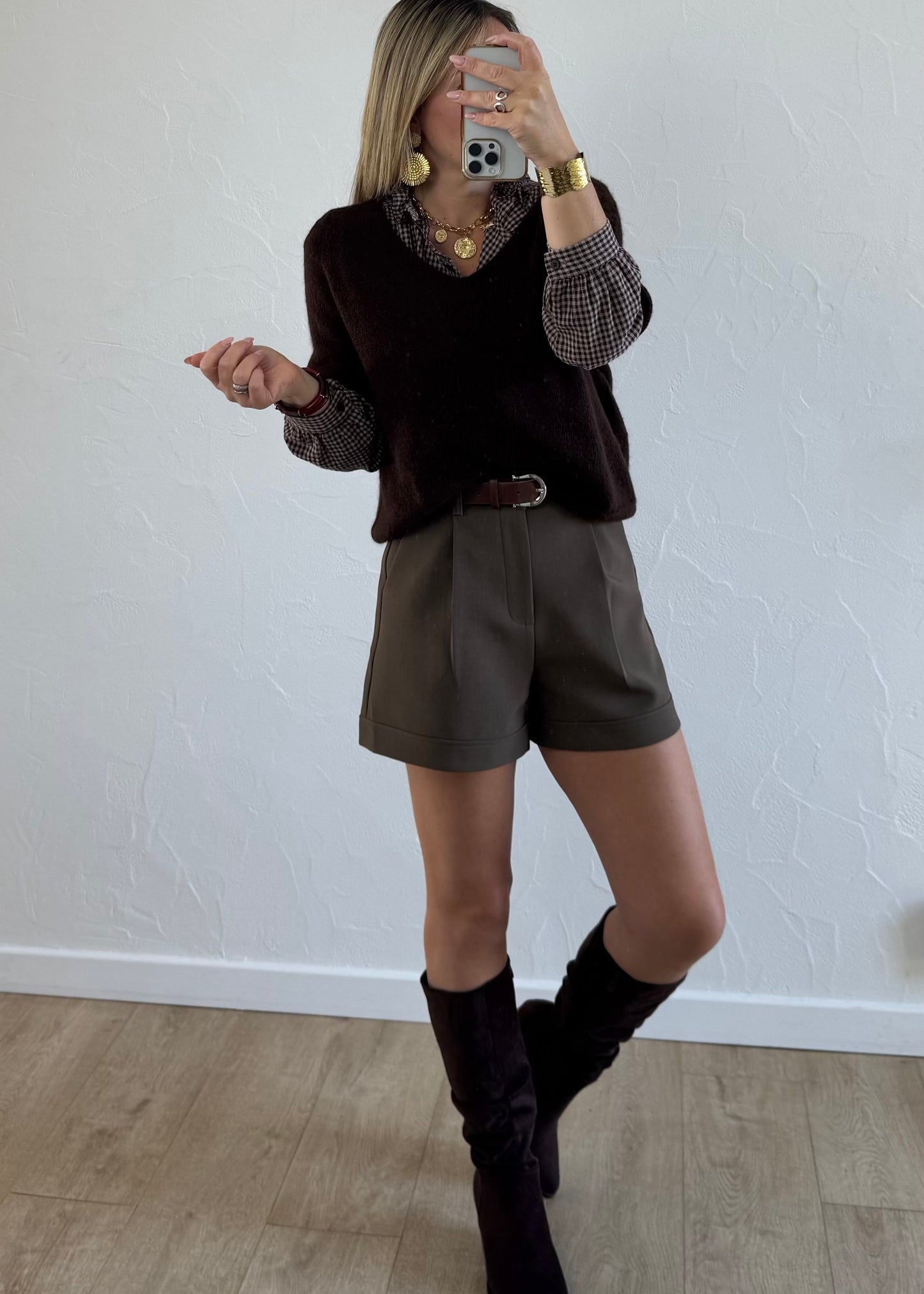 Chemisier ASIA Marron
