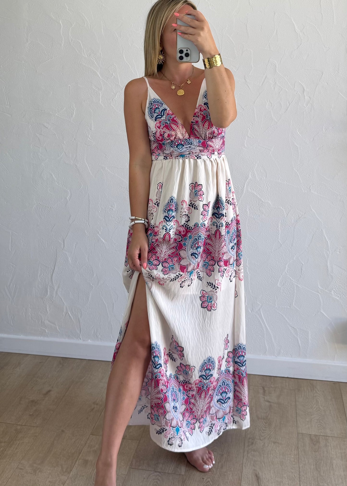 Robe Margot Fuschia