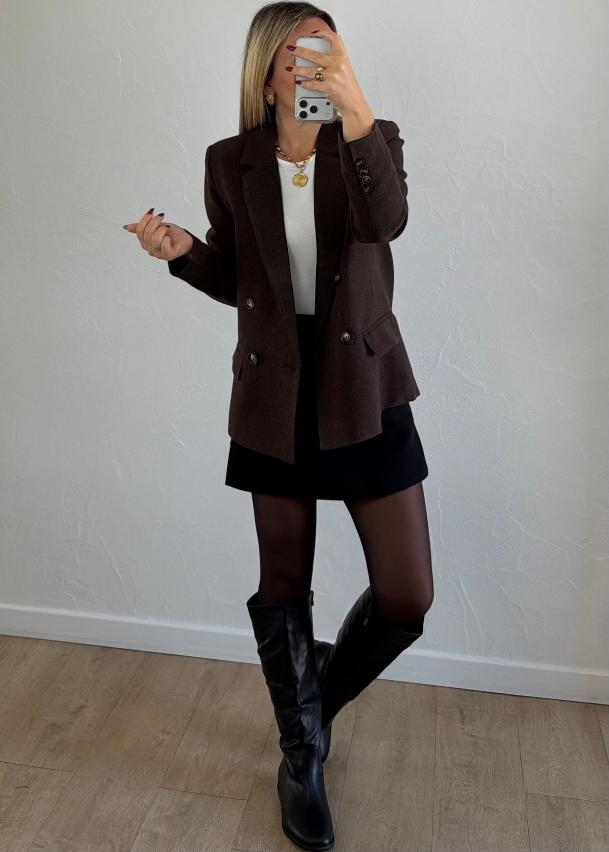 Blazer Diego chocolat