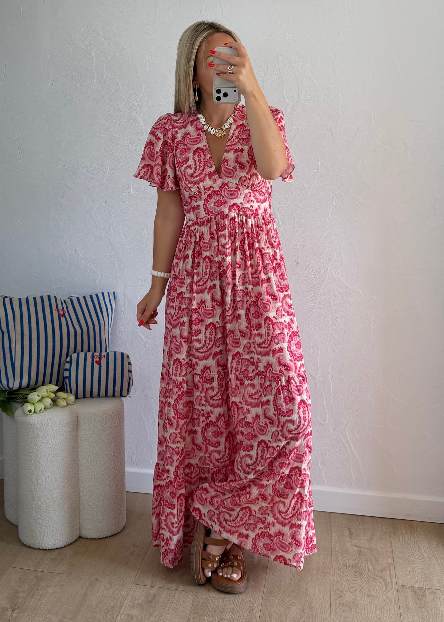 Robe LYLOU Fuschia