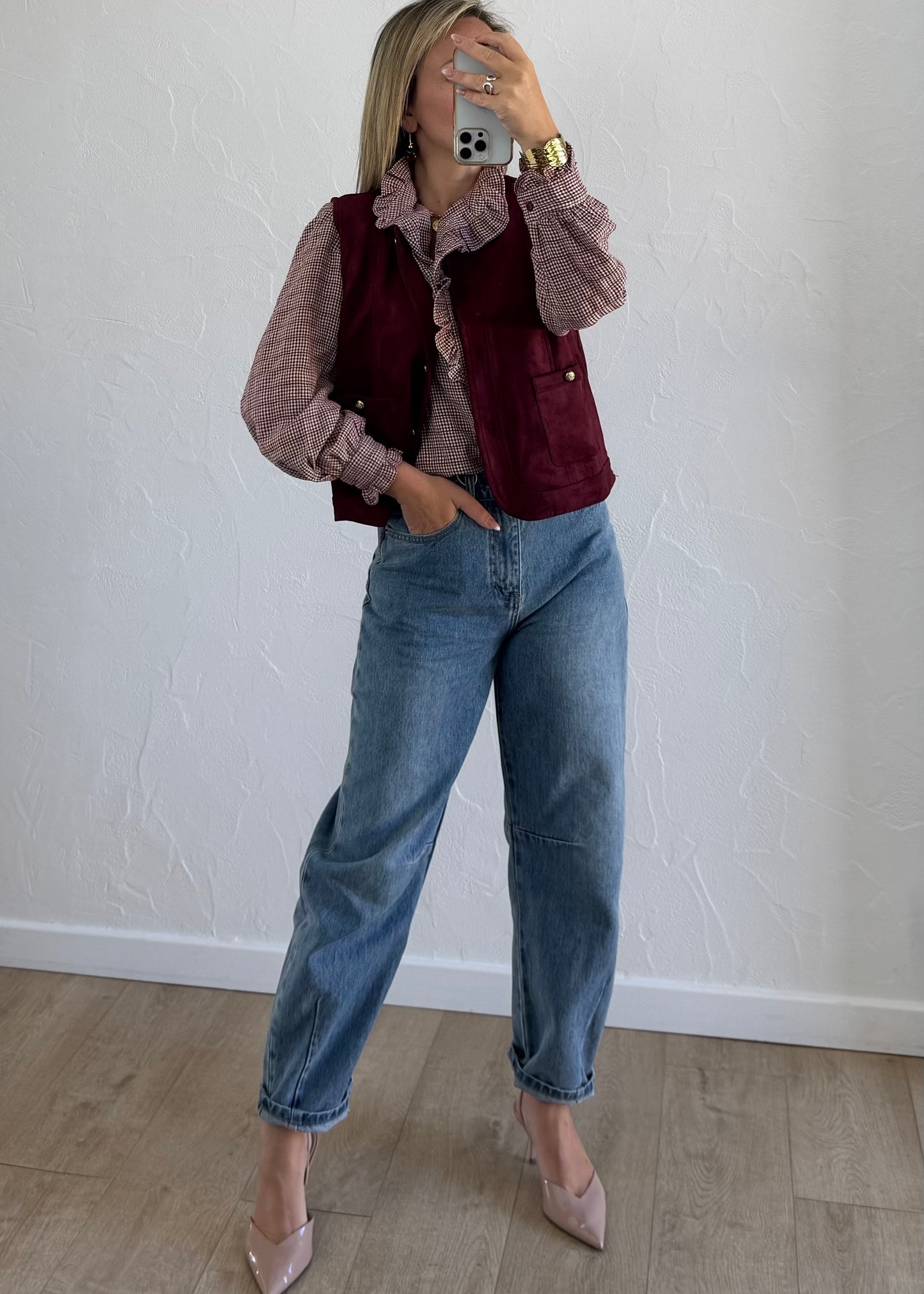 Veste CHRISTELLE Bordeaux