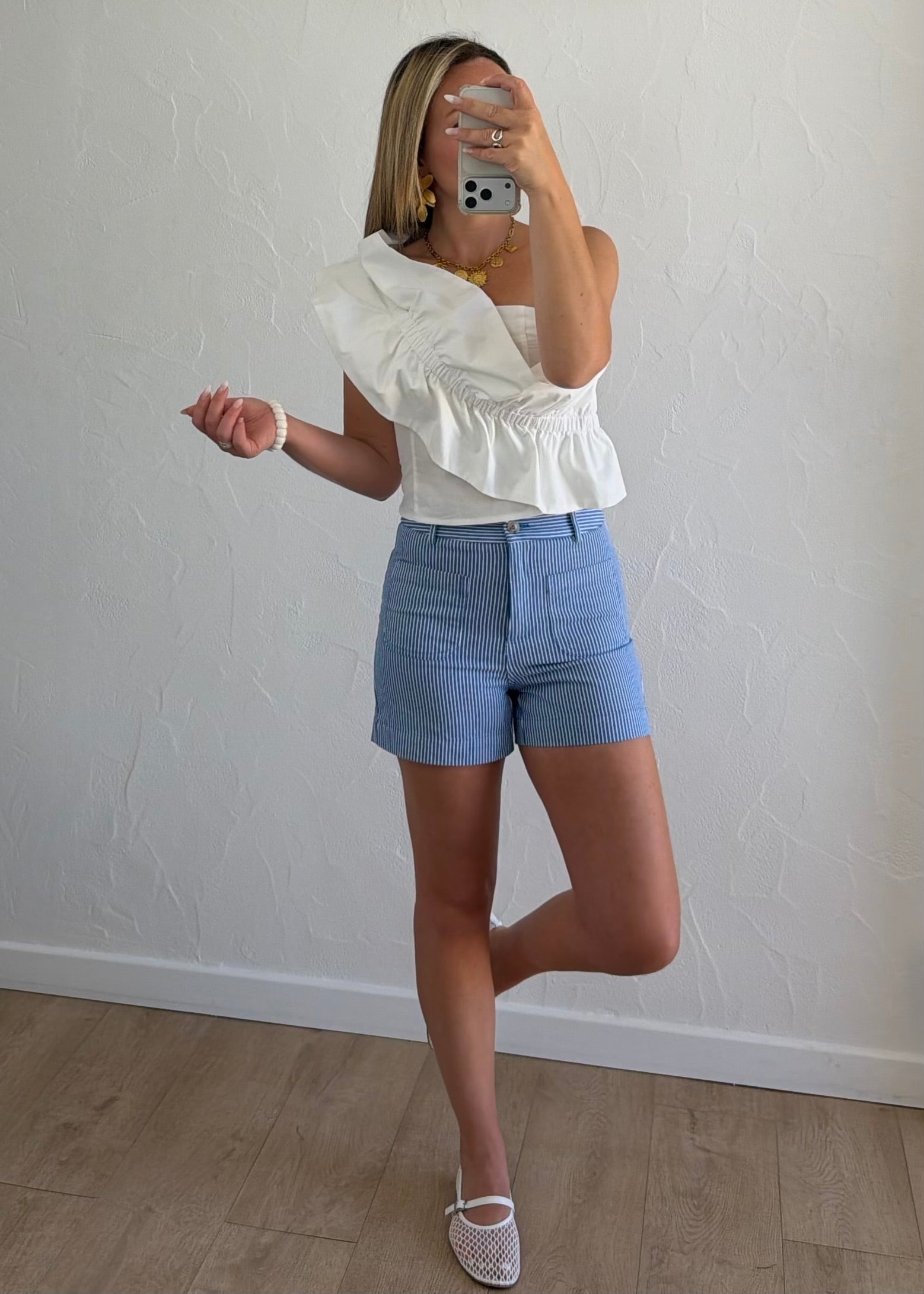 Top CÉLINE Blanc