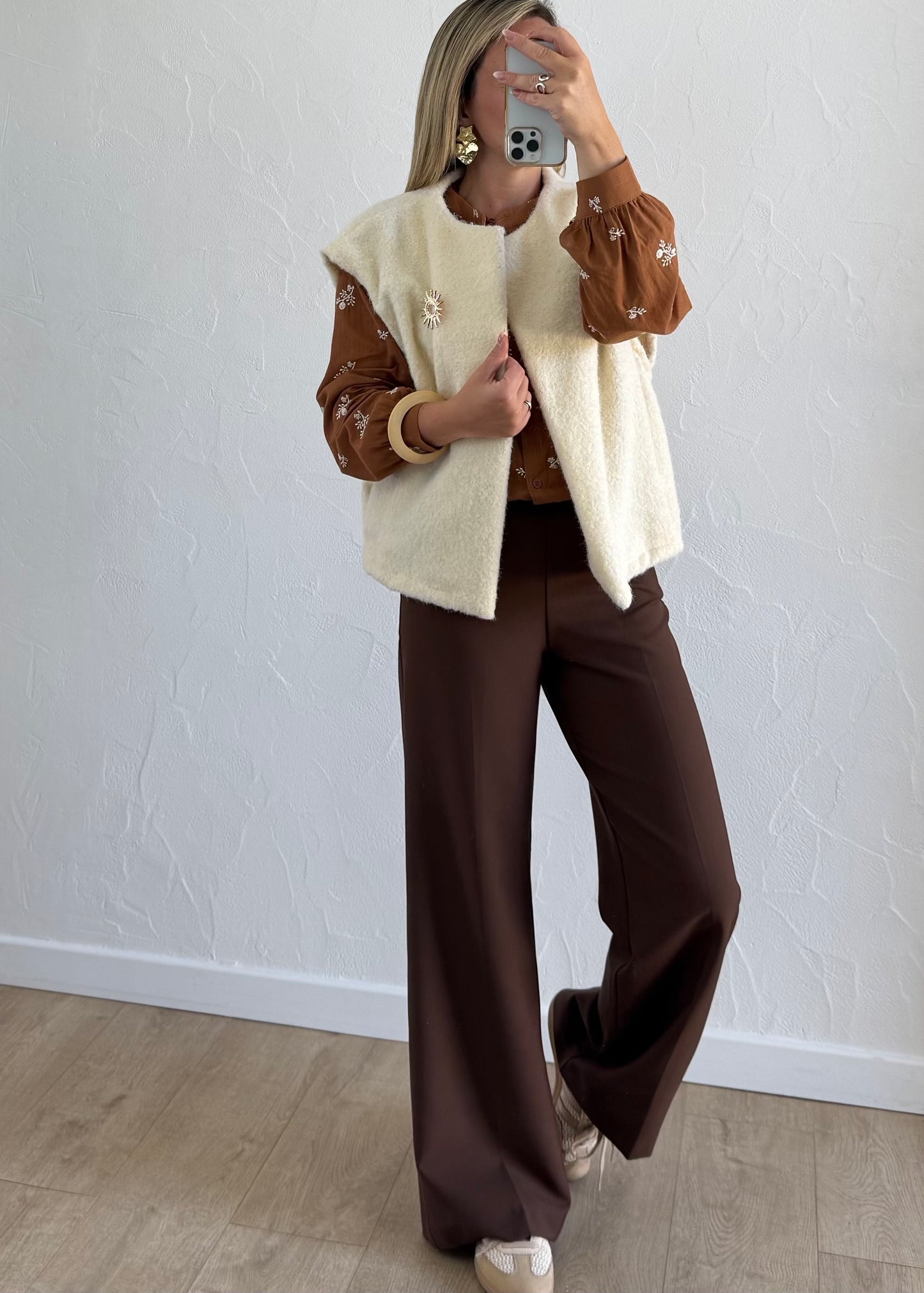 Chemisier PAULIEN Camel