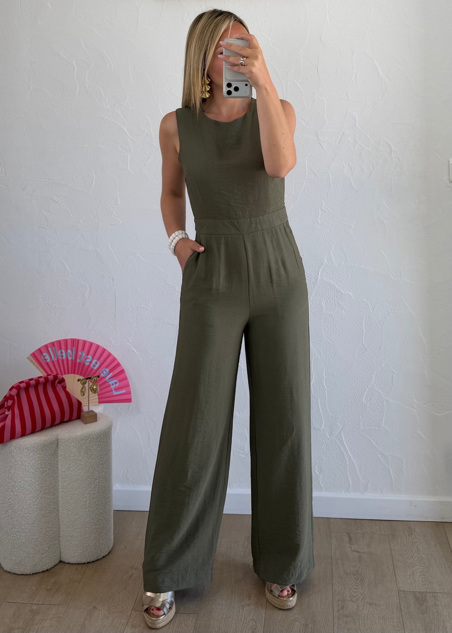 Combi-Pantalon SOLEYA Kaki