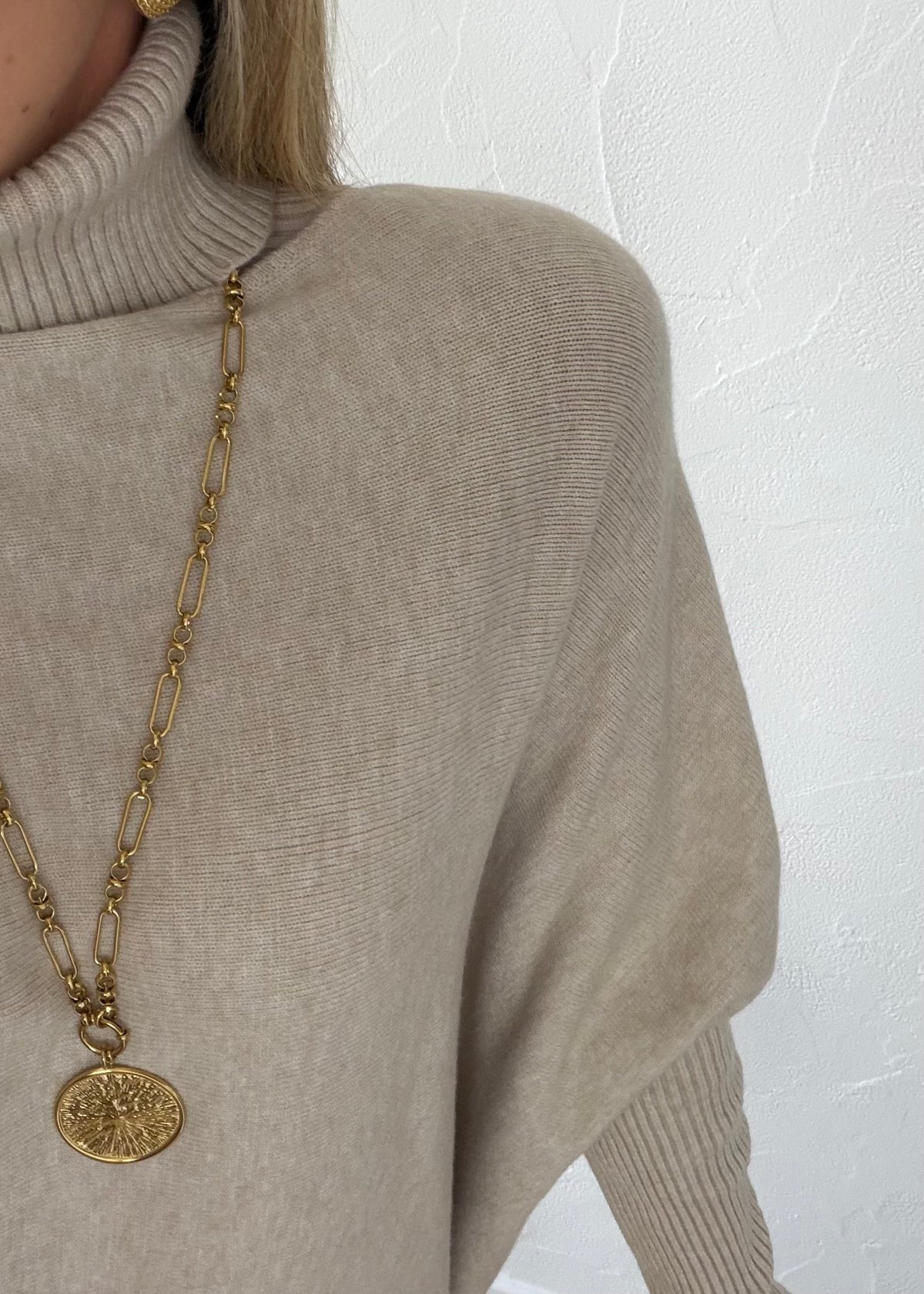 Pull Christie écru