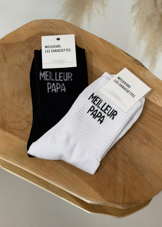 Chaussettes « MEILLEUR PAPA »