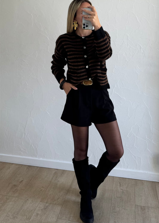 Gilet KAEL Marron