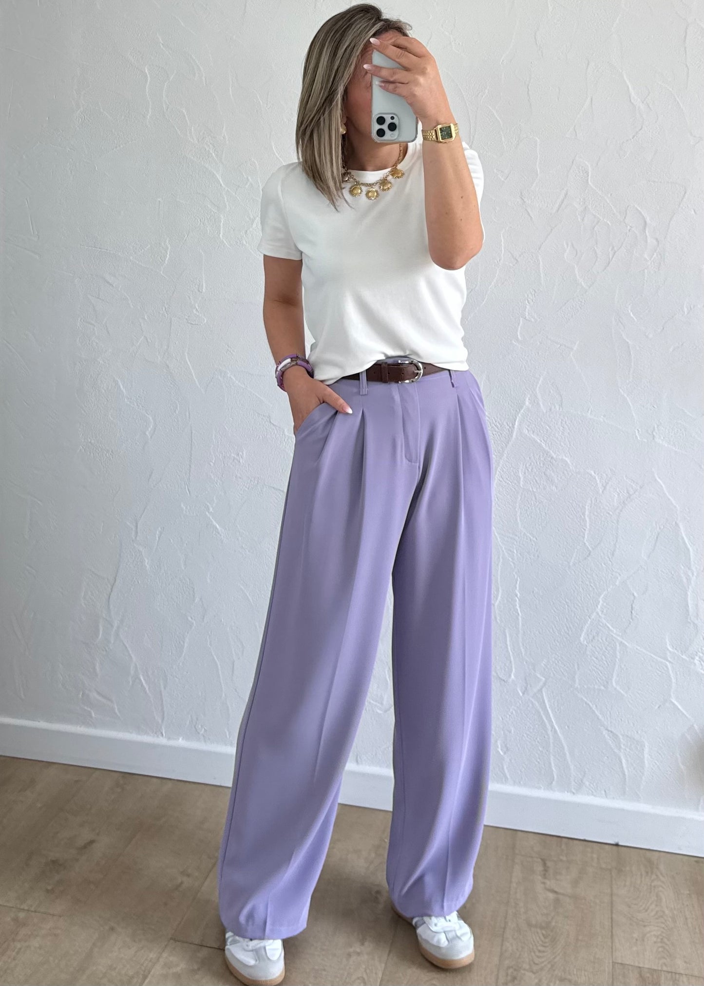 Pantalon Jade Violet