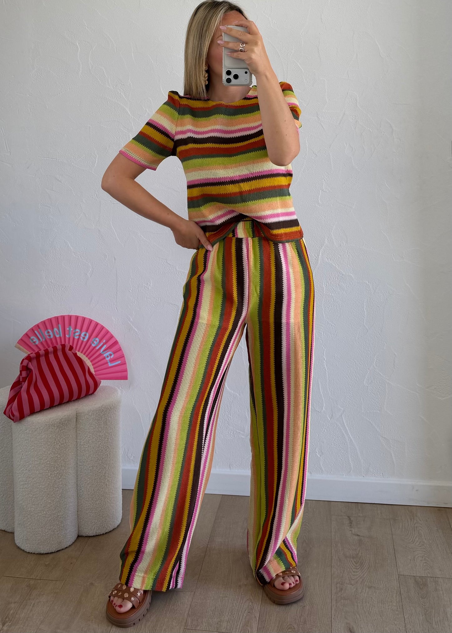 Pantalon AIYANA Orange