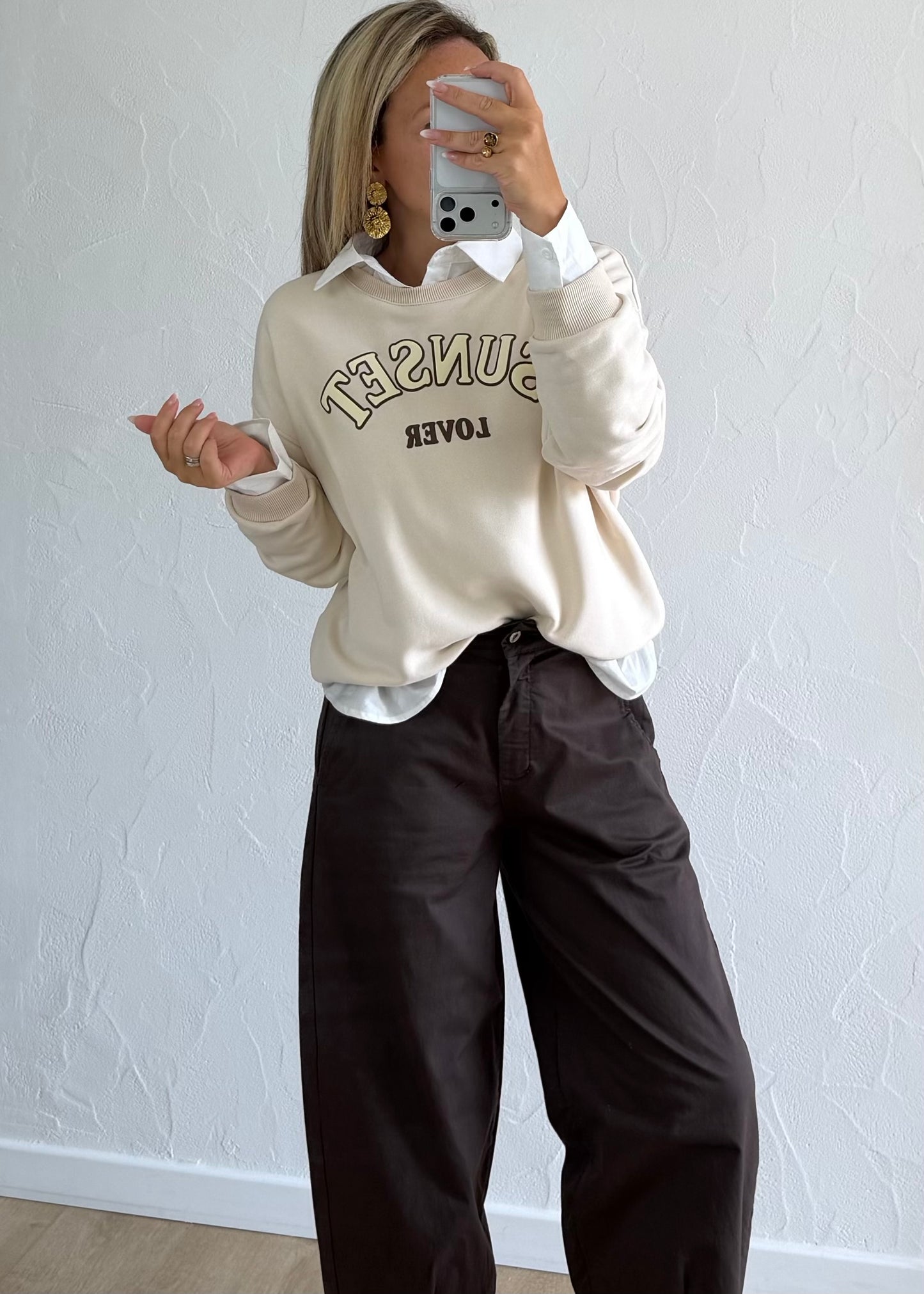 Sweat Sunset beige