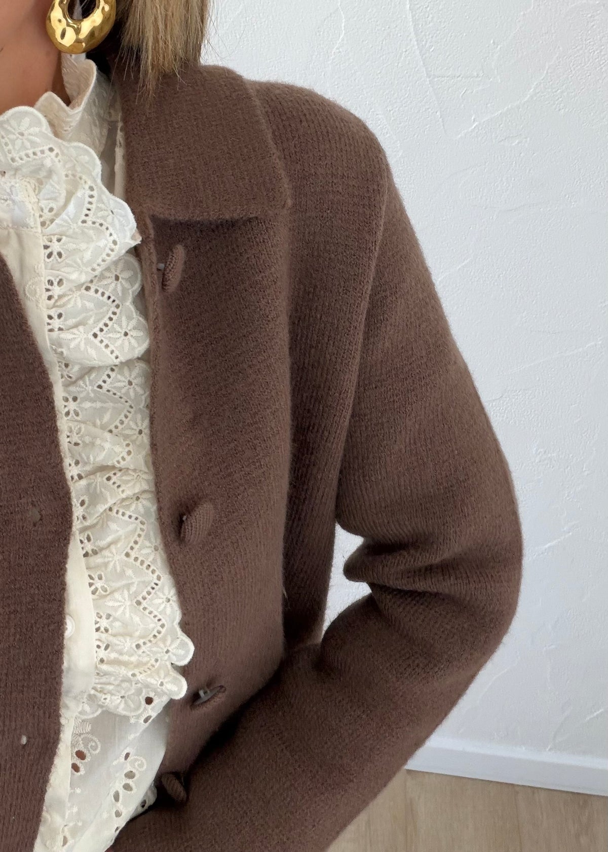 Gilet Carla cacao
