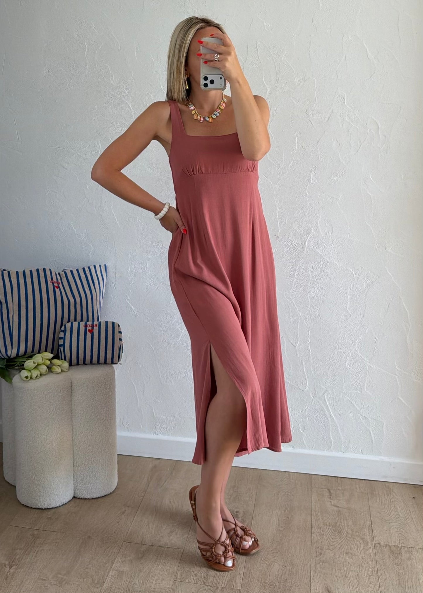 Robe CINDY Terracotta