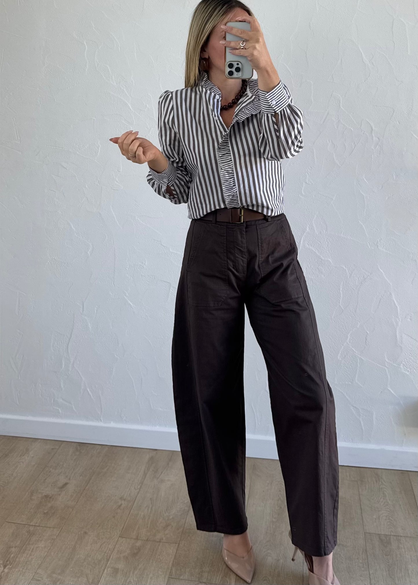 Pantalon BALLON Marron