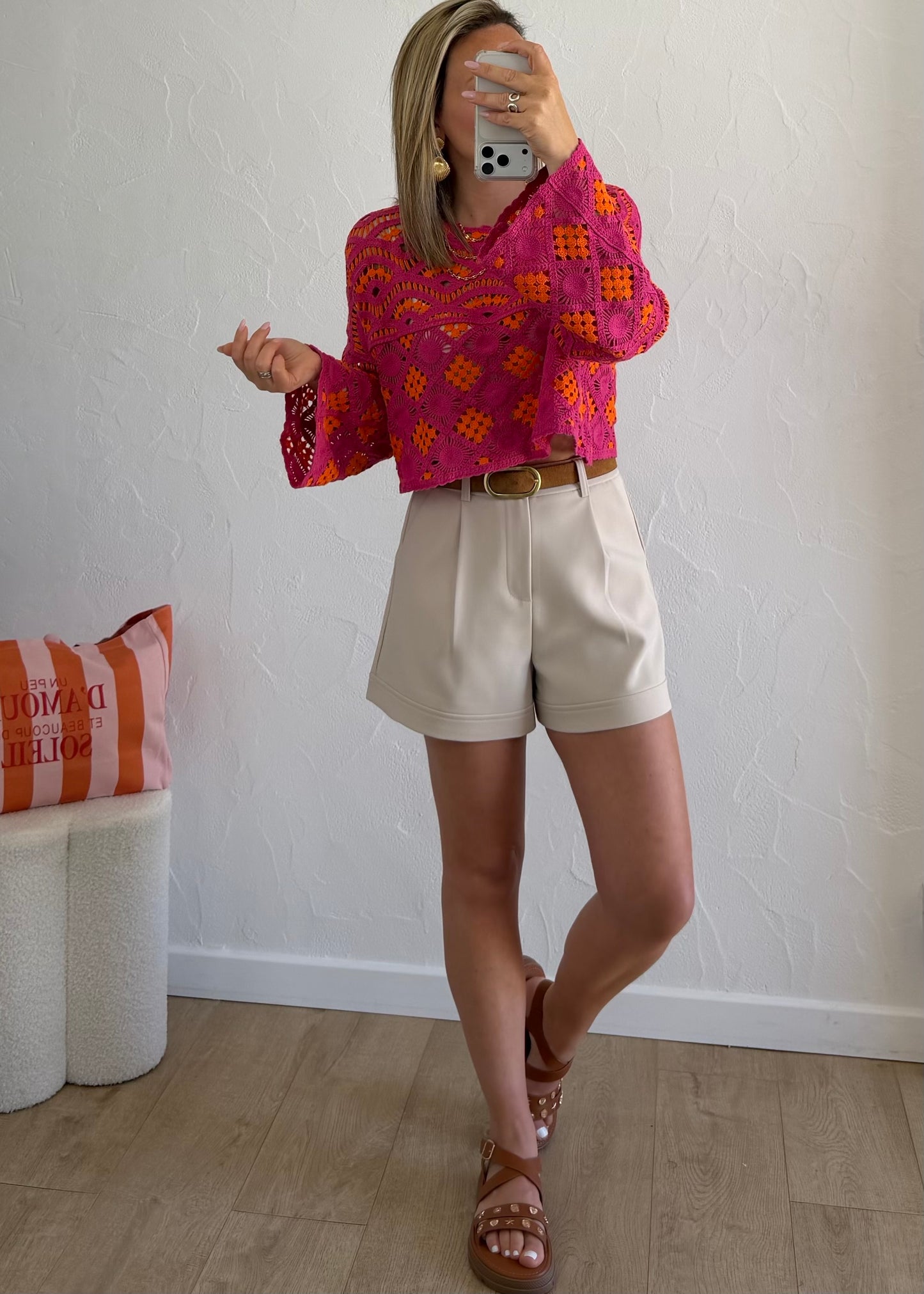 Haut ZAZIE Fuschia