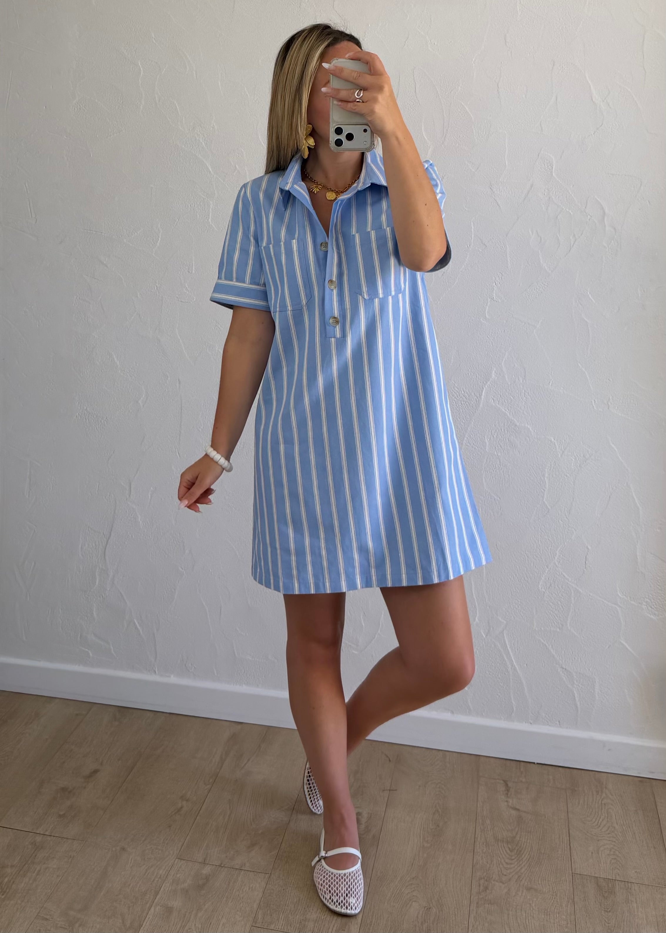 Robe CANDICE Bleu
