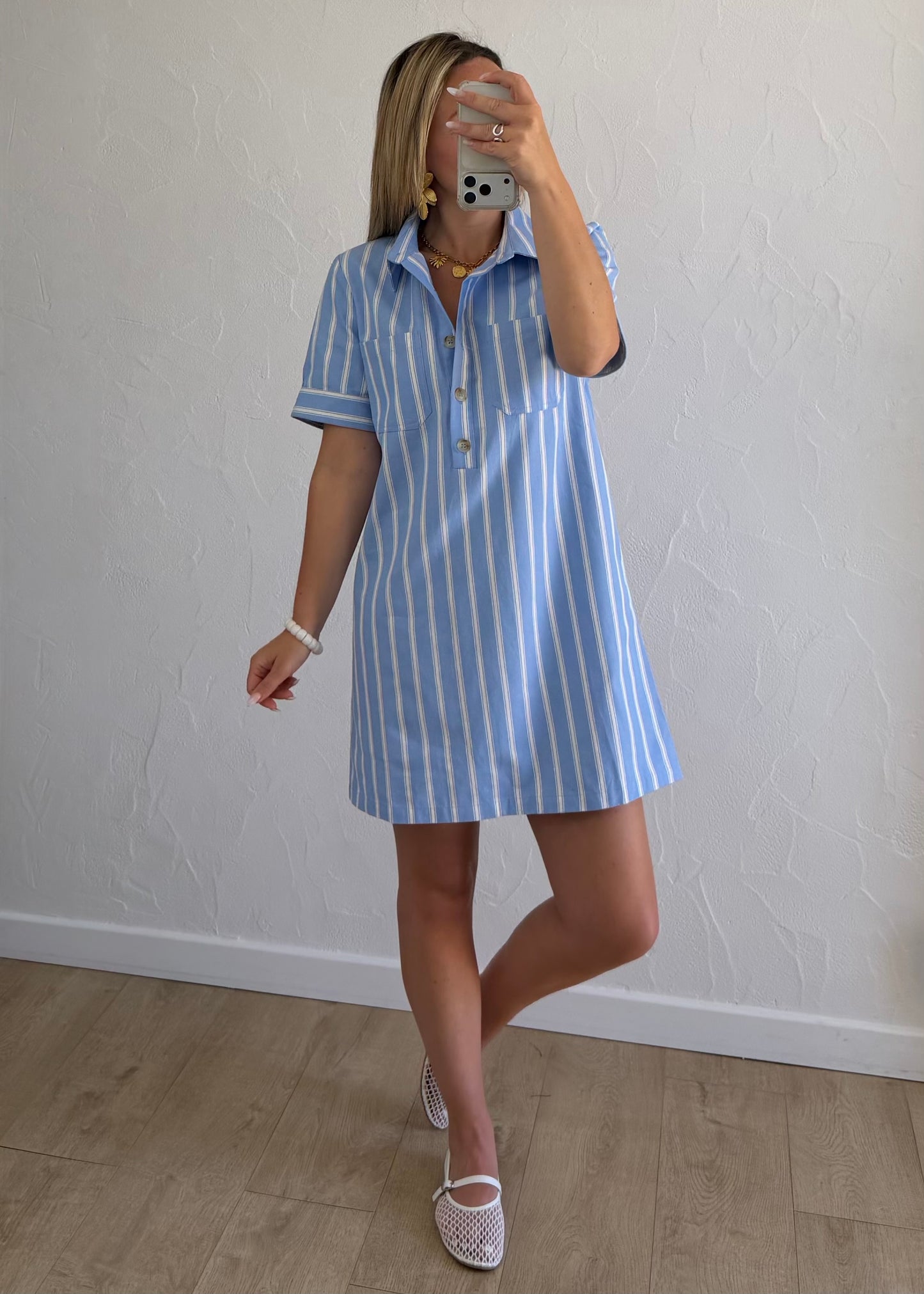 Robe CANDICE Bleu