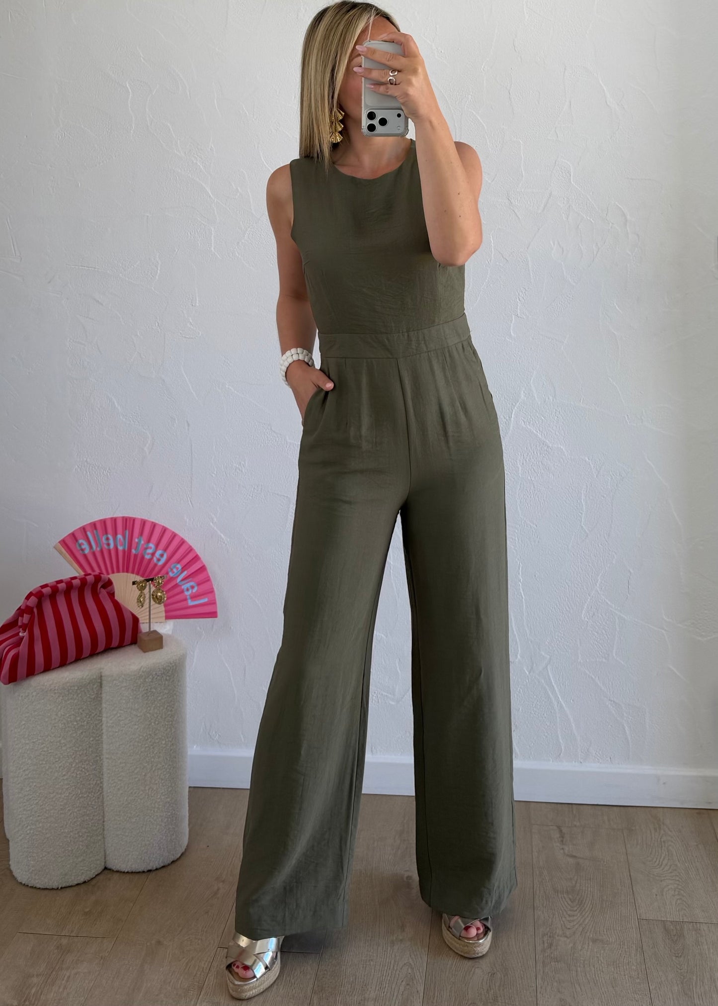 Combi-Pantalon SOLEYA Kaki