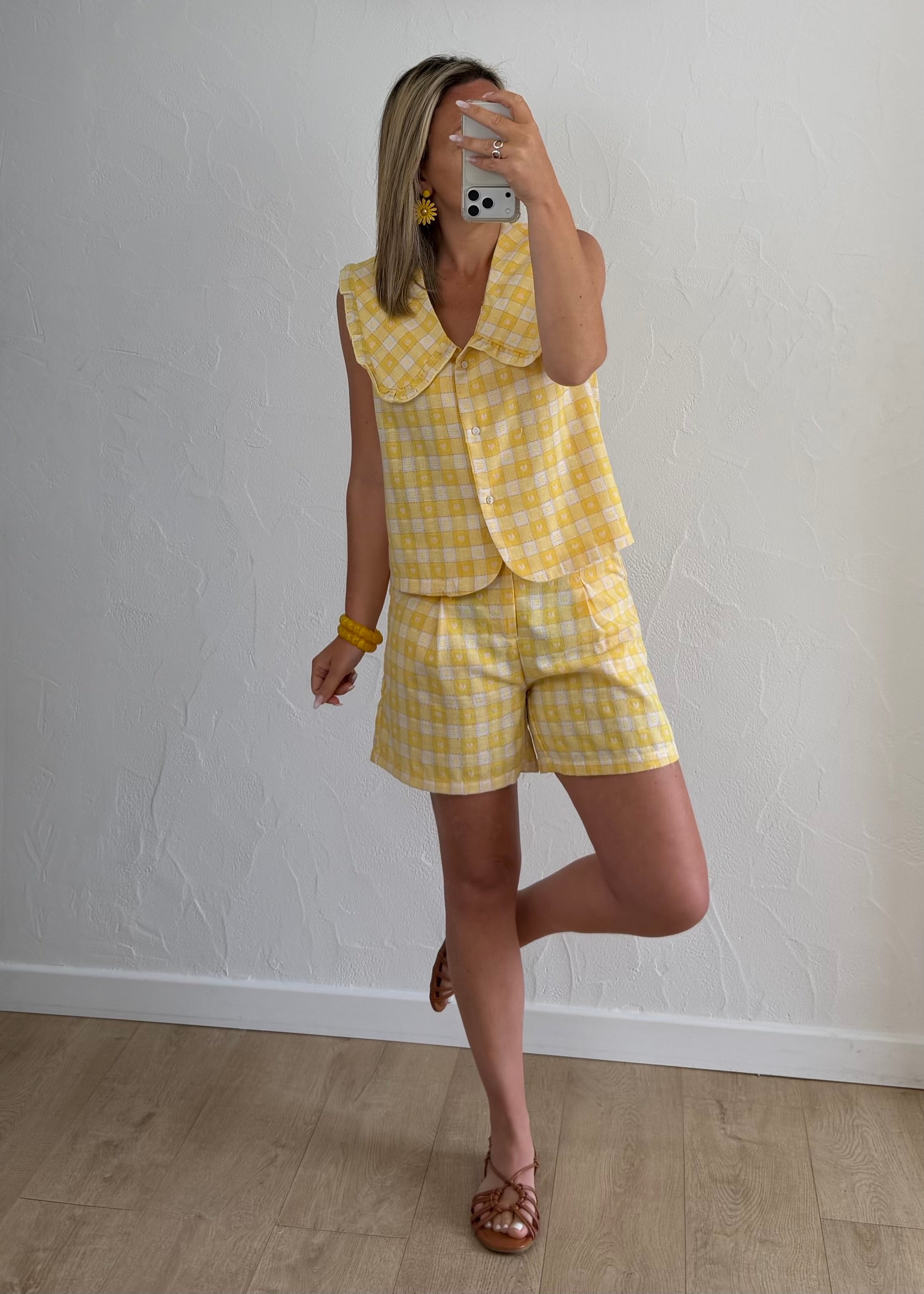 Haut INAYA Jaune