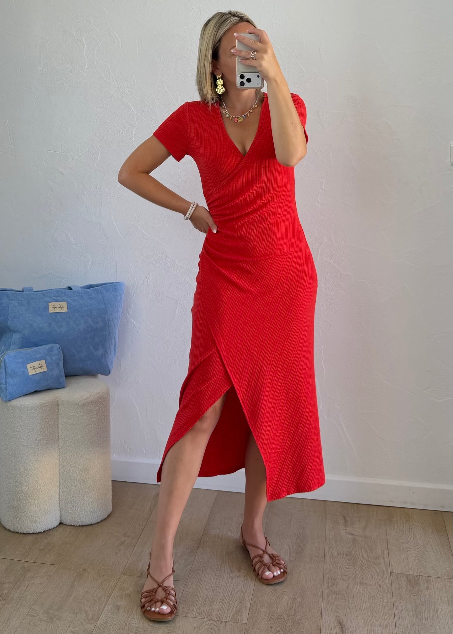 Robe LORIE Rouge