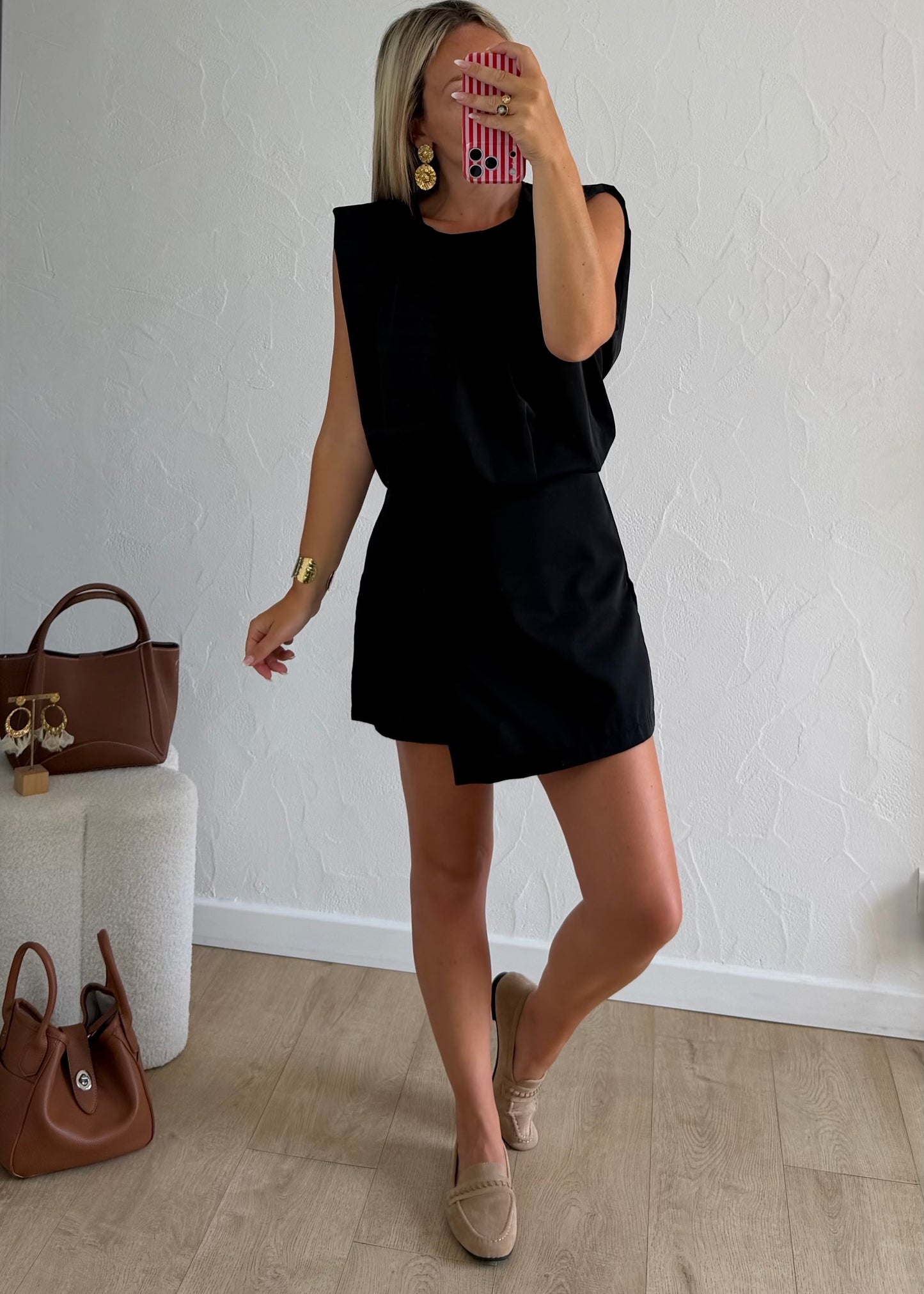 Combi-Short LEANA Noir