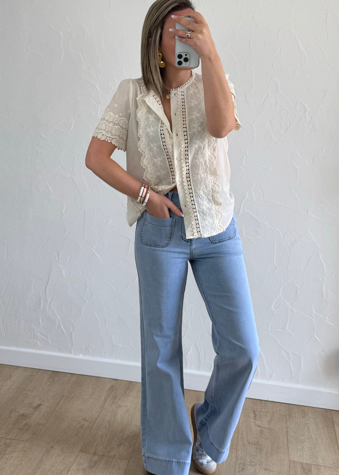 Chemisier Louna beige