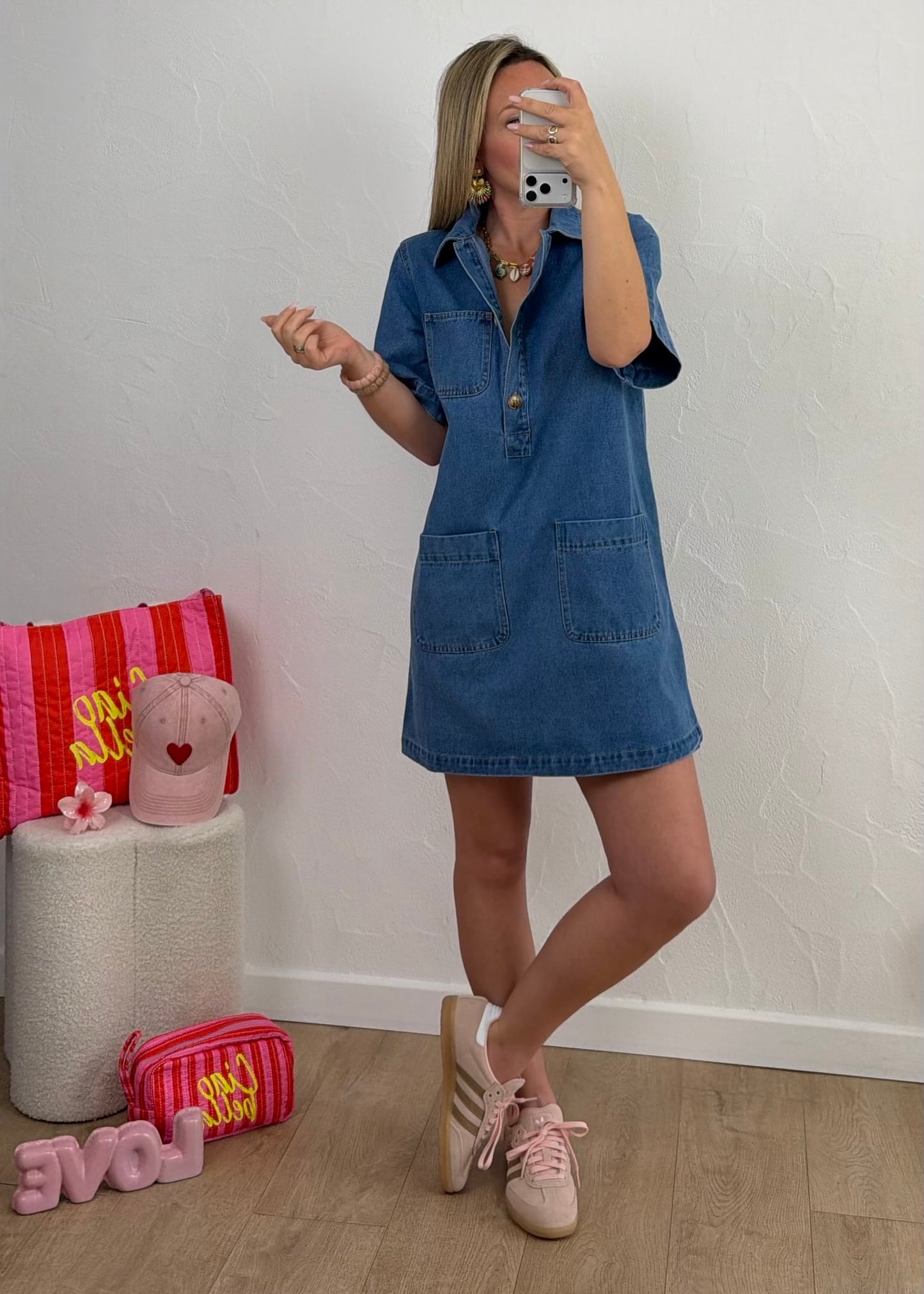 Robe LIVIA Bleu jean